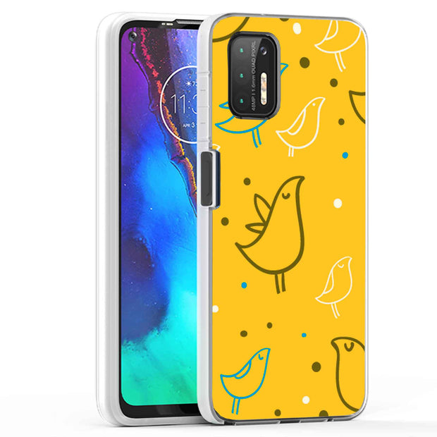 Birds Dots 1 Print Slim Cover For Motorola Moto G (Power, Stylus, Play, 5G), Print in USA