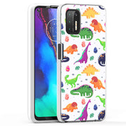 Dinosaur 7 Print Slim Cover For Motorola Moto G (Power, Stylus, Play, 5G), Print in USA