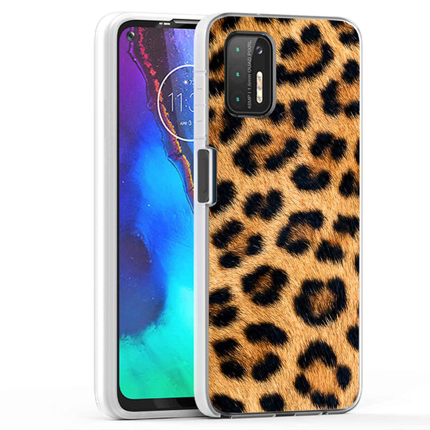 Leopard Fur 4 Print Slim Cover For Motorola Moto G (Power, Stylus, Play, 5G), Print in USA