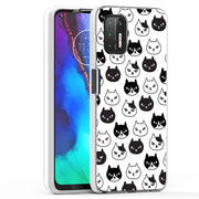 Cute Kitten Print Slim Cover For Motorola Moto G (Power, Stylus, Play, 5G), Print in USA