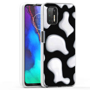 CowHide Black Print Slim Cover For Motorola Moto G (Power, Stylus, Play, 5G), Print in USA