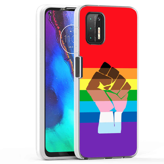 BLM Pride Print Slim Cover For Motorola Moto G (Power, Stylus, Play, 5G), Print in USA