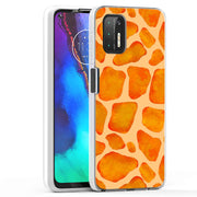 Giraffe Fur Print Slim Cover For Motorola Moto G (Power, Stylus, Play, 5G), Print in USA