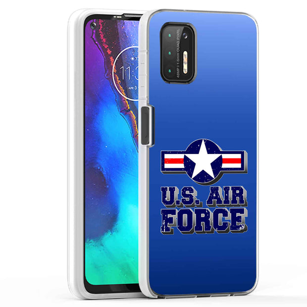 US Air Force 1 Print Slim Cover For Motorola Moto G (Power, Stylus, Play, 5G), Print in USA