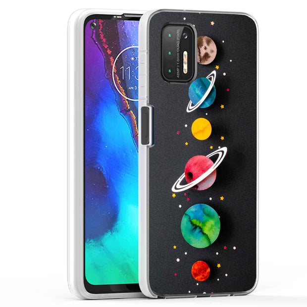 Stars Planet 13 Print Slim Cover For Motorola Moto G (Power, Stylus, Play, 5G), Print in USA