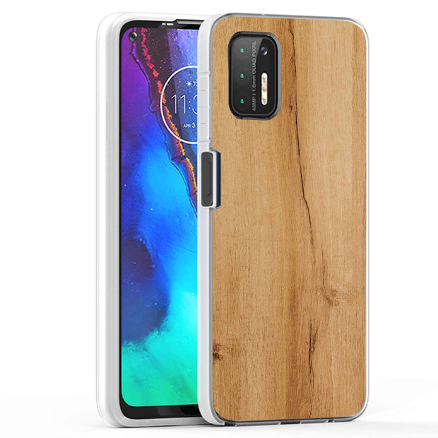 Wood 12 Print Slim Cover For Motorola Moto G (Power, Stylus, Play, 5G), Print in USA