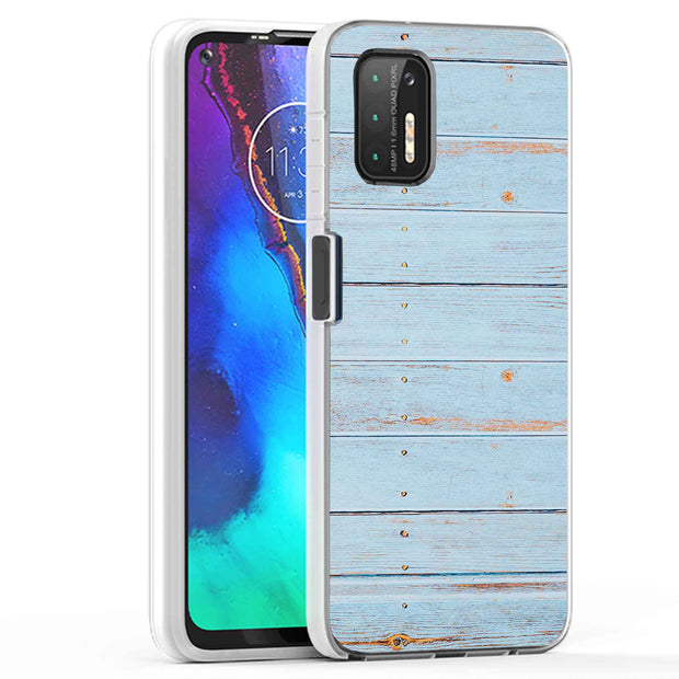 Wood 17 Print Slim Cover For Motorola Moto G (Power, Stylus, Play, 5G), Print in USA