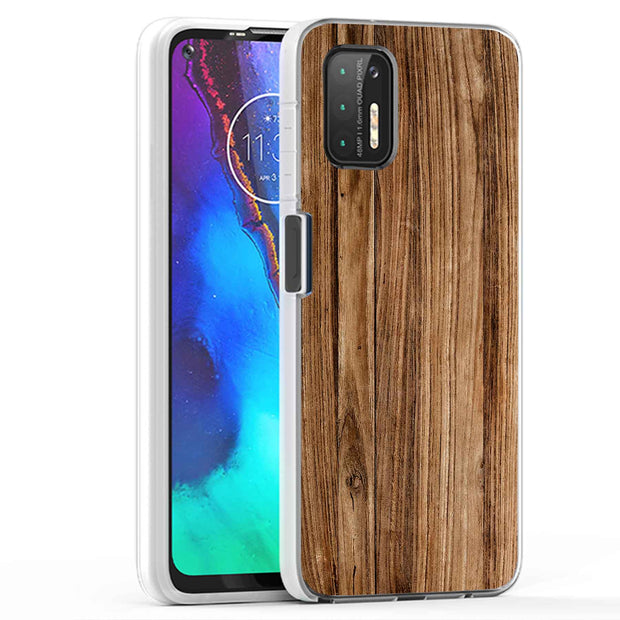 Wood 19 Print Slim Cover For Motorola Moto G (Power, Stylus, Play, 5G), Print in USA