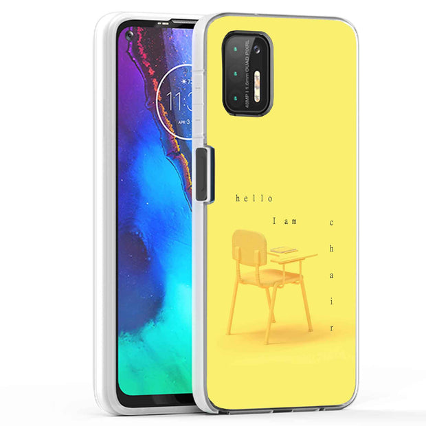 Hi I am Chair Print Slim Cover For Motorola Moto G (Power, Stylus, Play, 5G), Print in USA