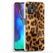 Leopard Skin Print Slim Cover For Motorola Moto G (Power, Stylus, Play, 5G), Print in USA