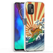 Japanese Tiger Print Slim Cover For Motorola Moto G (Power, Stylus, Play, 5G), Print in USA