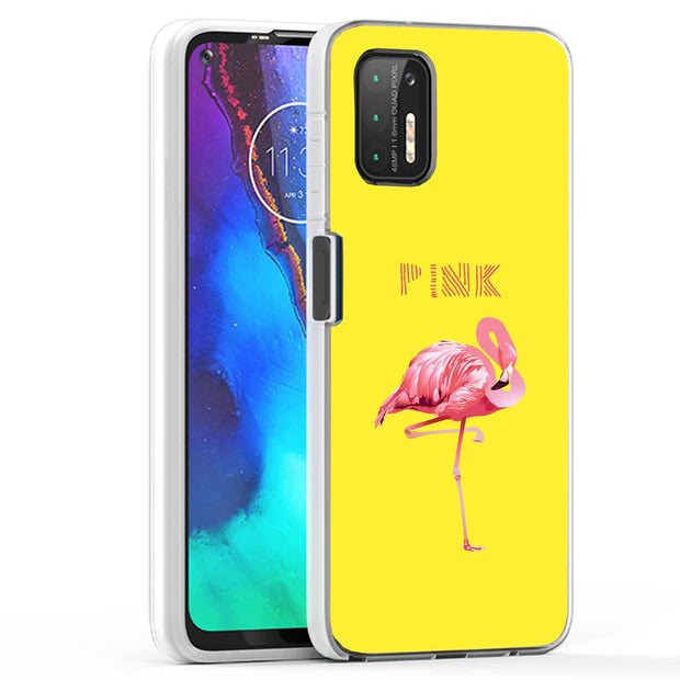 Flamingo Stand Print Slim Cover For Motorola Moto G (Power, Stylus, Play, 5G), Print in USA