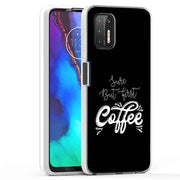 First Coffee Print Slim Cover For Motorola Moto G (Power, Stylus, Play, 5G), Print in USA