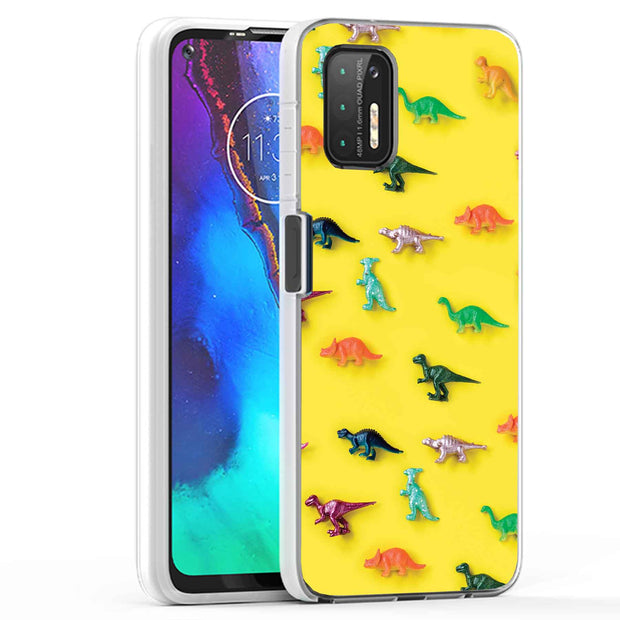 Dinasour 2 Print Slim Cover For Motorola Moto G (Power, Stylus, Play, 5G), Print in USA