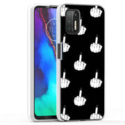 Edgy Finger Print Slim Cover For Motorola Moto G (Power, Stylus, Play, 5G), Print in USA