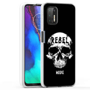 Rebel Skull Print Slim Cover For Motorola Moto G (Power, Stylus, Play, 5G), Print in USA