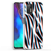 3D Zebra 3 Print Slim Cover For Motorola Moto G (Power, Stylus, Play, 5G), Print in USA