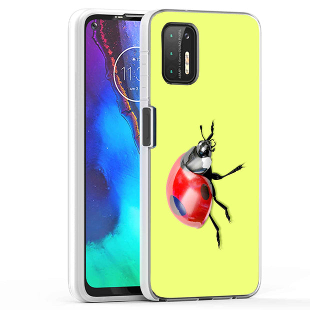 Ladybug Photo Print Slim Cover For Motorola Moto G (Power, Stylus, Play, 5G), Print in USA