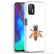 Bee Photo Print Slim Cover For Motorola Moto G (Power, Stylus, Play, 5G), Print in USA