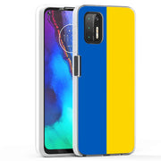 Flag Ukraine Print Slim Cover For Motorola Moto G (Power, Stylus, Play, 5G), Print in USA