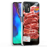 Beef Print Slim Cover For Motorola Moto G (Power, Stylus, Play, 5G), Print in USA