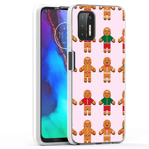 Gingerbread Man Print Slim Cover For Motorola Moto G (Power, Stylus, Play, 5G), Print in USA