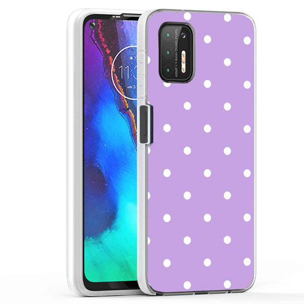 Polka Dot 5 Print Slim Cover For Motorola Moto G (Power, Stylus, Play, 5G), Print in USA