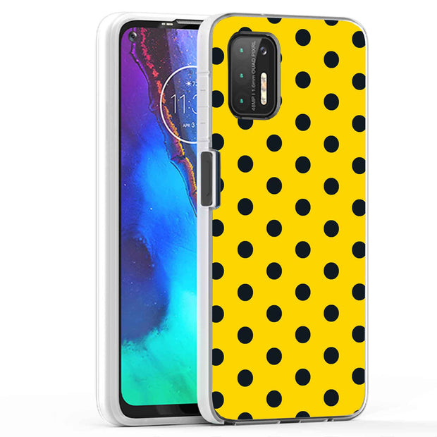 Polka Dot 9 Print Slim Cover For Motorola Moto G (Power, Stylus, Play, 5G), Print in USA