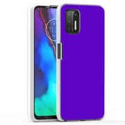 Blue Violet Print Slim Cover For Motorola Moto G (Power, Stylus, Play, 5G), Print in USA