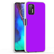 Purple Print Slim Cover For Motorola Moto G (Power, Stylus, Play, 5G), Print in USA