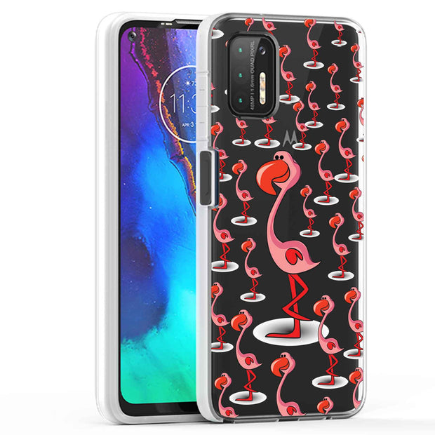 Flamingo One Print Slim Cover For Motorola Moto G (Power, Stylus, Play, 5G), Print in USA