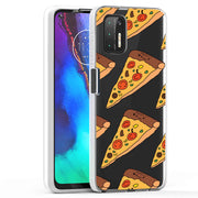 Pizza Print Slim Cover For Motorola Moto G (Power, Stylus, Play, 5G), Print in USA