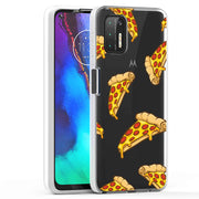 Yummy Pizza Print Slim Cover For Motorola Moto G (Power, Stylus, Play, 5G), Print in USA