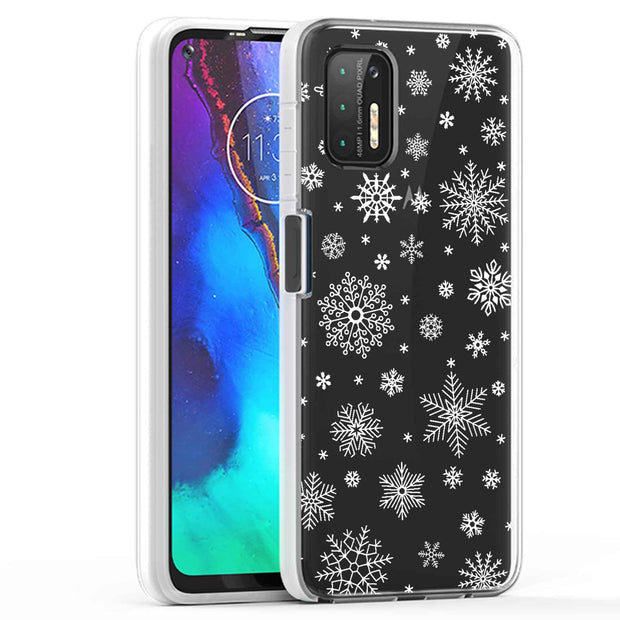 Snowflake 1 Print Slim Cover For Motorola Moto G (Power, Stylus, Play, 5G), Print in USA