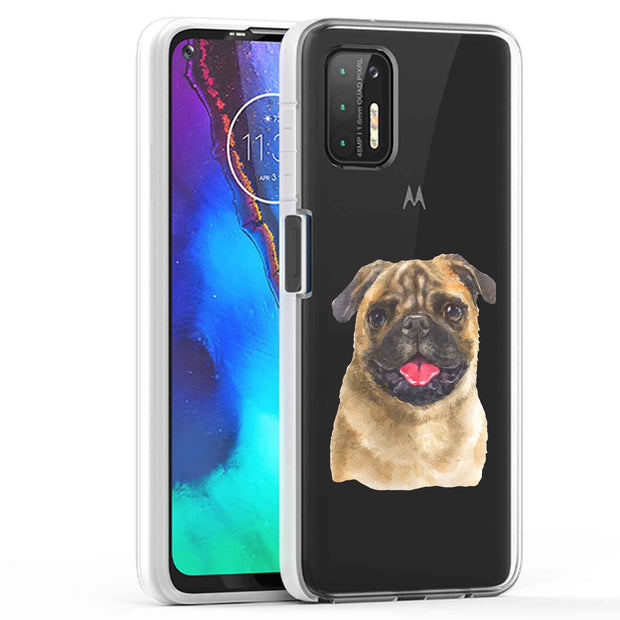 Dog Painting j Print Slim Cover For Motorola Moto G (Power, Stylus, Play, 5G), Print in USA