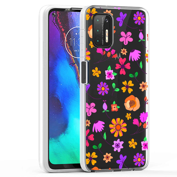 Flower 1 Print Slim Cover For Motorola Moto G (Power, Stylus, Play, 5G), Print in USA