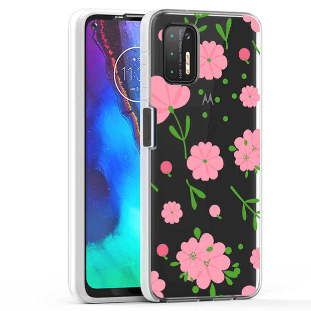 Flower 3 Print Slim Cover For Motorola Moto G (Power, Stylus, Play, 5G), Print in USA