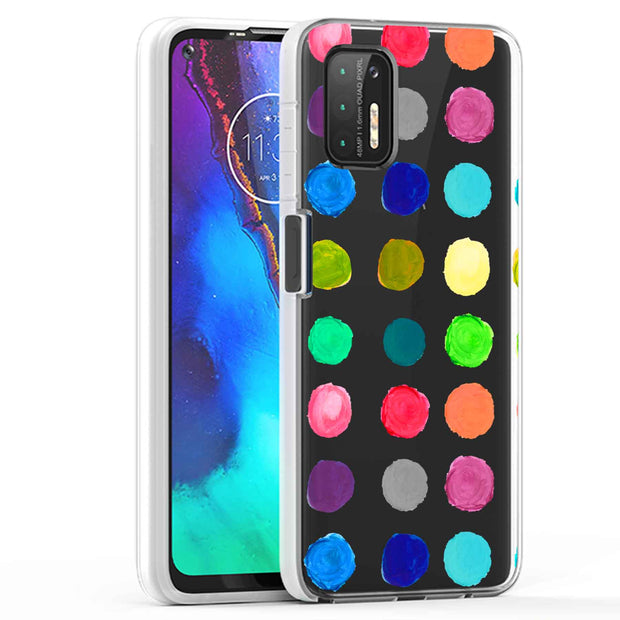 Polka Dot 15 Print Slim Cover For Motorola Moto G (Power, Stylus, Play, 5G), Print in USA