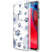 Paw Color 3 Print Slim Cover For Motorola Moto G (Power, Stylus, Play, 5G), Print in USA