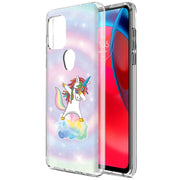 Unicorn Dabbing Print Slim Cover For Motorola Moto G (Power, Stylus, Play, 5G), Print in USA