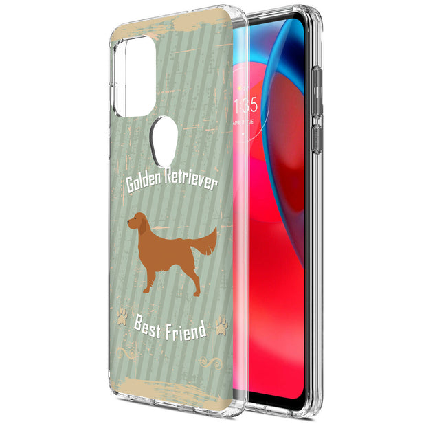 Retriever Dog Print Slim Cover For Motorola Moto G (Power, Stylus, Play, 5G), Print in USA