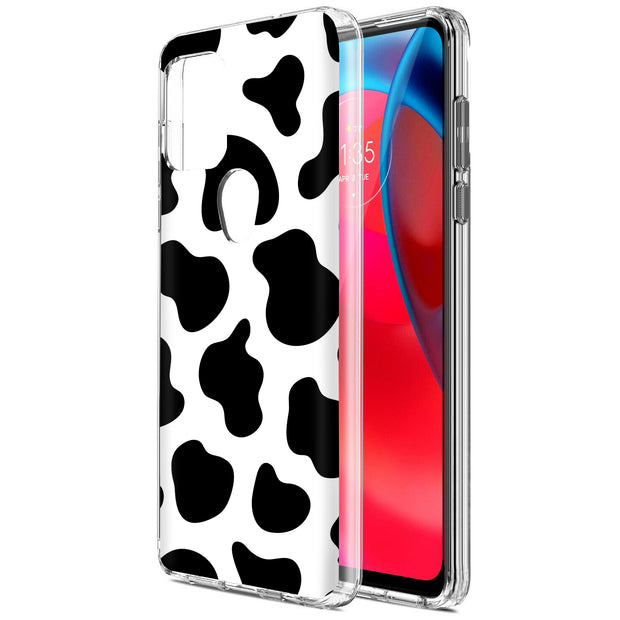 Cow Pattern Print Slim Cover For Motorola Moto G (Power, Stylus, Play, 5G), Print in USA