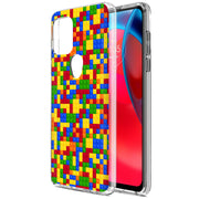 Building Block Print Slim Cover For Motorola Moto G (Power, Stylus, Play, 5G), Print in USA