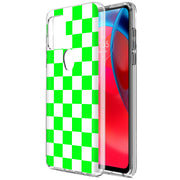 Bright Checker Print Slim Cover For Motorola Moto G (Power, Stylus, Play, 5G), Print in USA