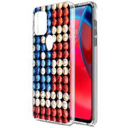USA Baseball Print Slim Cover For Motorola Moto G (Power, Stylus, Play, 5G), Print in USA