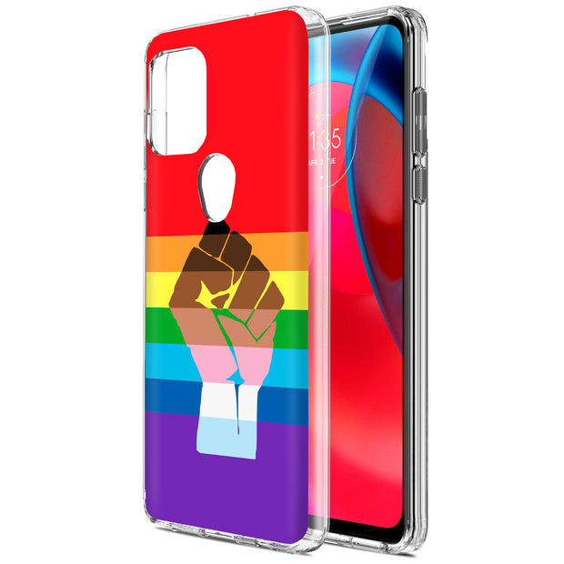 BLM Pride Print Slim Cover For Motorola Moto G (Power, Stylus, Play, 5G), Print in USA