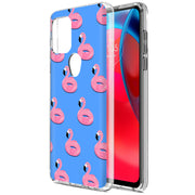 Cute Flamingo Print Slim Cover For Motorola Moto G (Power, Stylus, Play, 5G), Print in USA