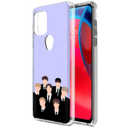 BTS KPOP 10 Print Slim Cover For Motorola Moto G (Power, Stylus, Play, 5G), Print in USA