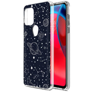 Stars Planet 11 Print Slim Cover For Motorola Moto G (Power, Stylus, Play, 5G), Print in USA