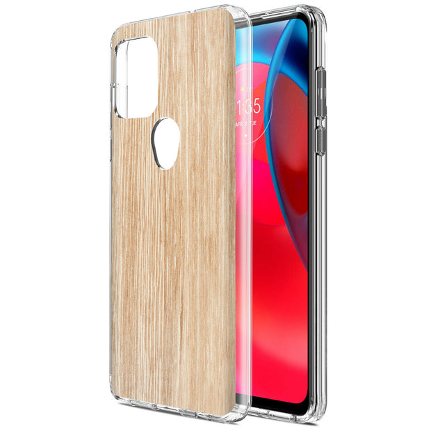 Wood 10 Print Slim Cover For Motorola Moto G (Power, Stylus, Play, 5G), Print in USA